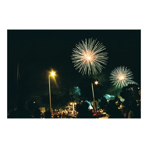 Fireworks and Streetlights